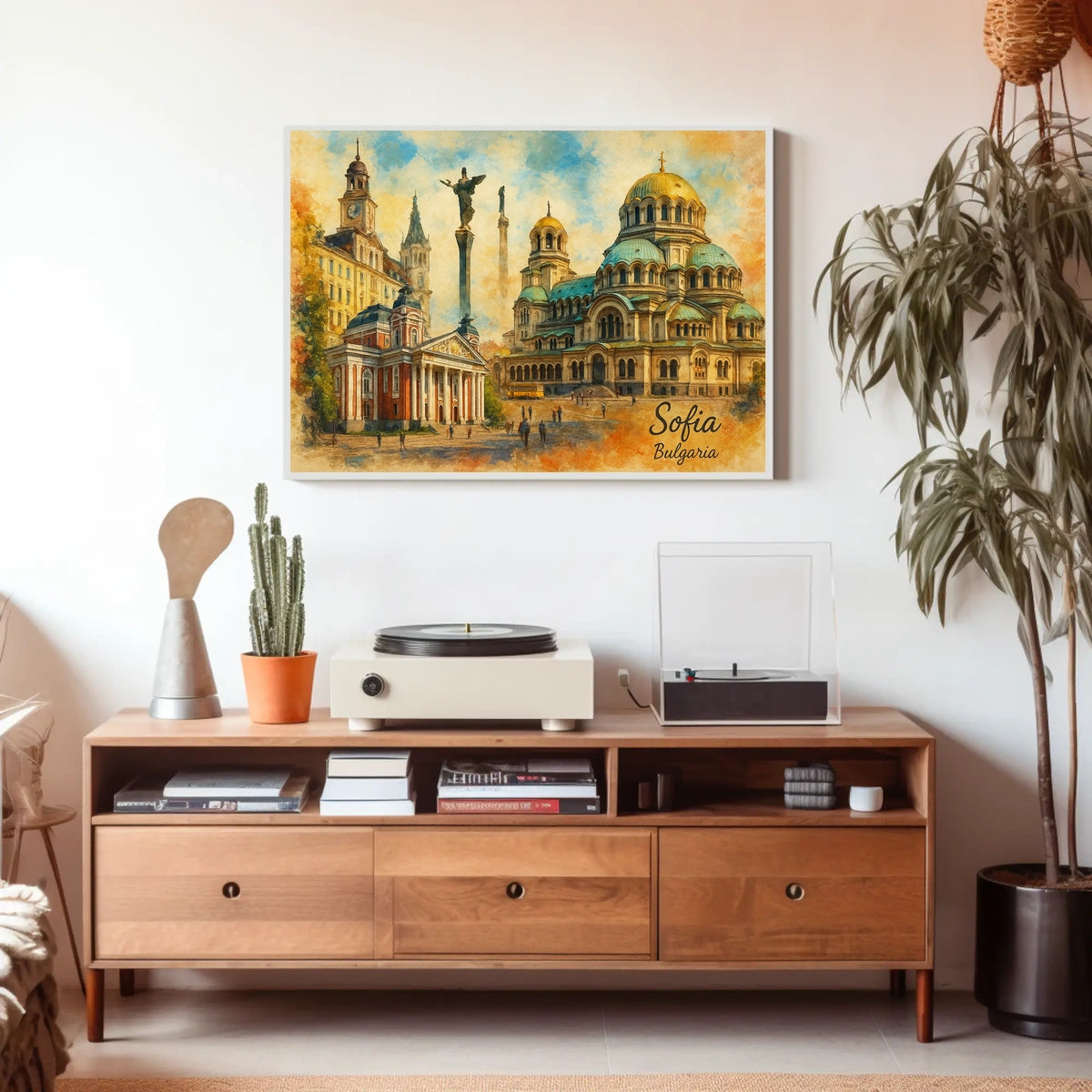 Sofia, Bulgaria Architectural Splendor Poster