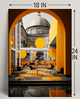 Modern Architectural Elegance Modern Poster