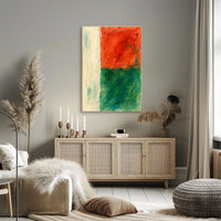 Abstract Color Composition Abstract Poster