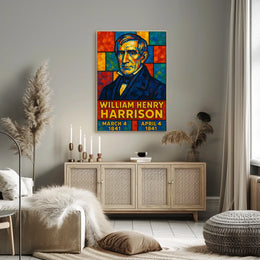 William Henry Harrison 9th President Poster