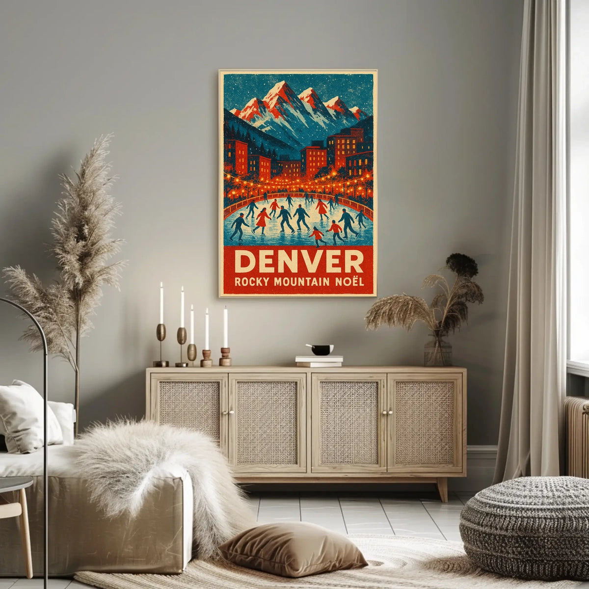 Denver Winter Wonderland Poster