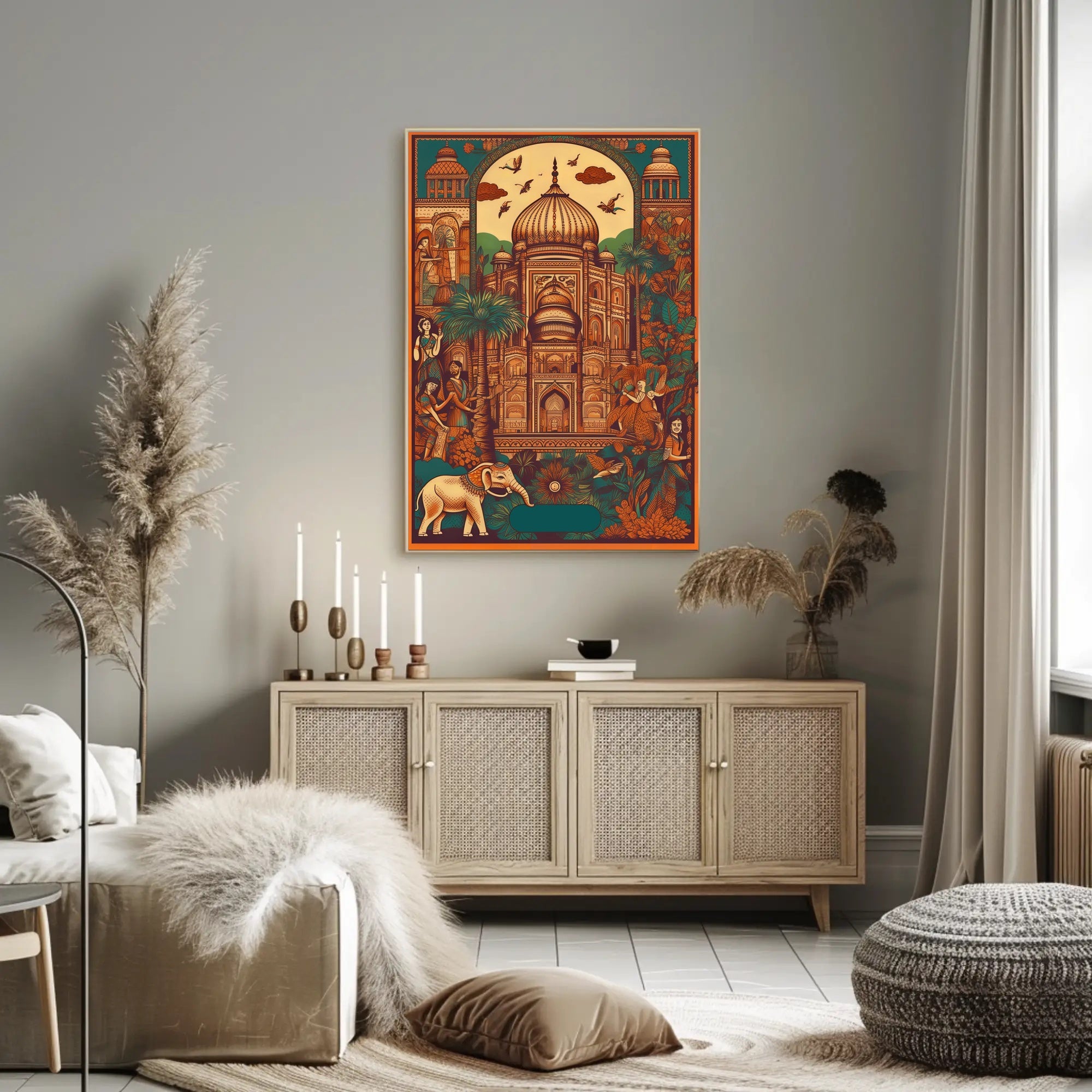 Enchanting Indian Heritage Poster