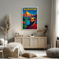 Tajikistan Scenic Poster