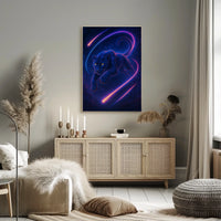 Celestial Panther Poster