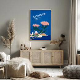 Bermuda In Oleander Time Poster