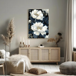 Elegant Blooms Art Print Wall Decor