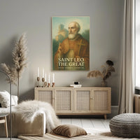 Saint Leo The Great Poster