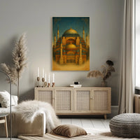 Majestic Architecture A Tribute to Byzantine Design Poster