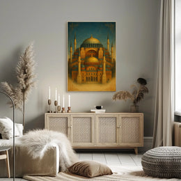 Majestic Architecture A Tribute to Byzantine Design Poster