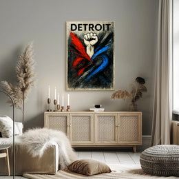 Detroit - Power and Unity Poster PosterGoat