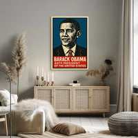 Barack Obama 44th President Poster
