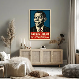 Barack Obama 44th President Poster