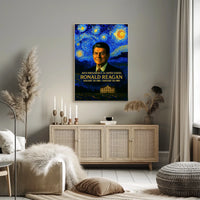 Ronald Reagan 40th President of the United States Presidential Masterpiece Series Poster
