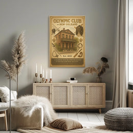 Olympic Club Of New Orleans Poster