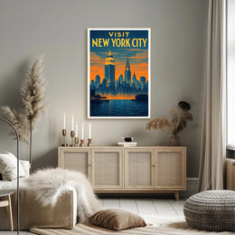 Visit New York City Poster PosterGoat