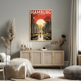 Hamburg Tierpark Hagenbeck Poster