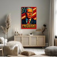 46Th President Of The United States Poster Wall Art Decor