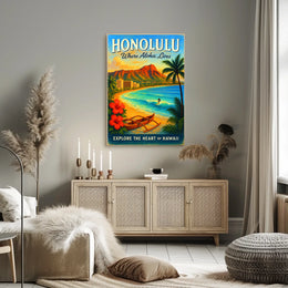 Explore the Heart of Hawaii Poster