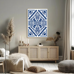 Geometric Abstraction Abstract Poster