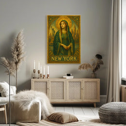 New York Iconic Imagery Poster