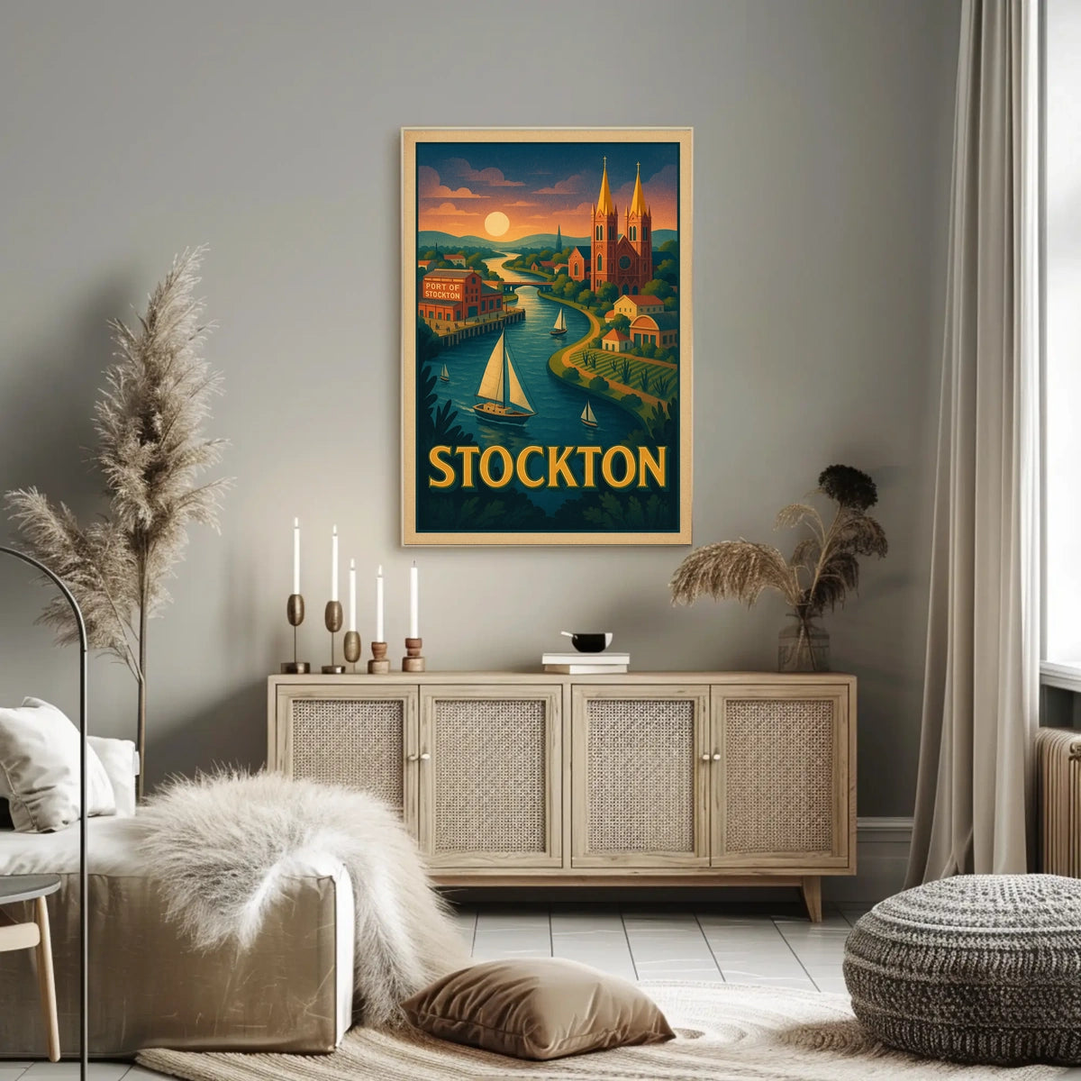 Stockton Scenic Poster