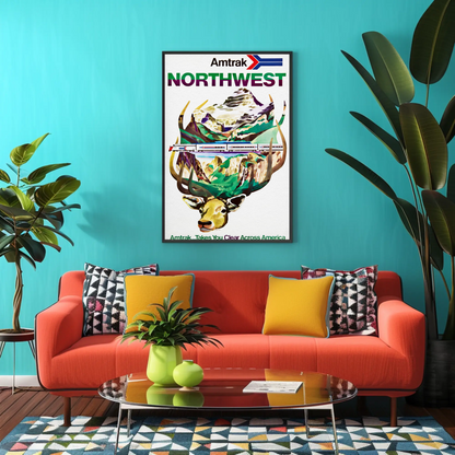 Amtrak Northwest Travel Poster