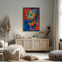 Vibrant Tropical Escape Poster