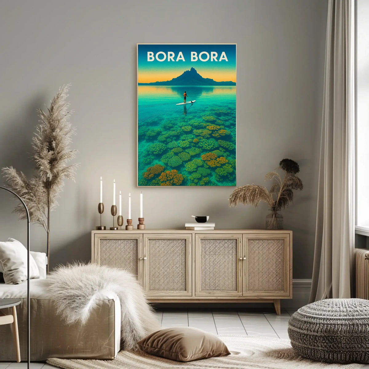 Bora Bora Serenity Poster