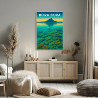 Bora Bora Serenity Poster