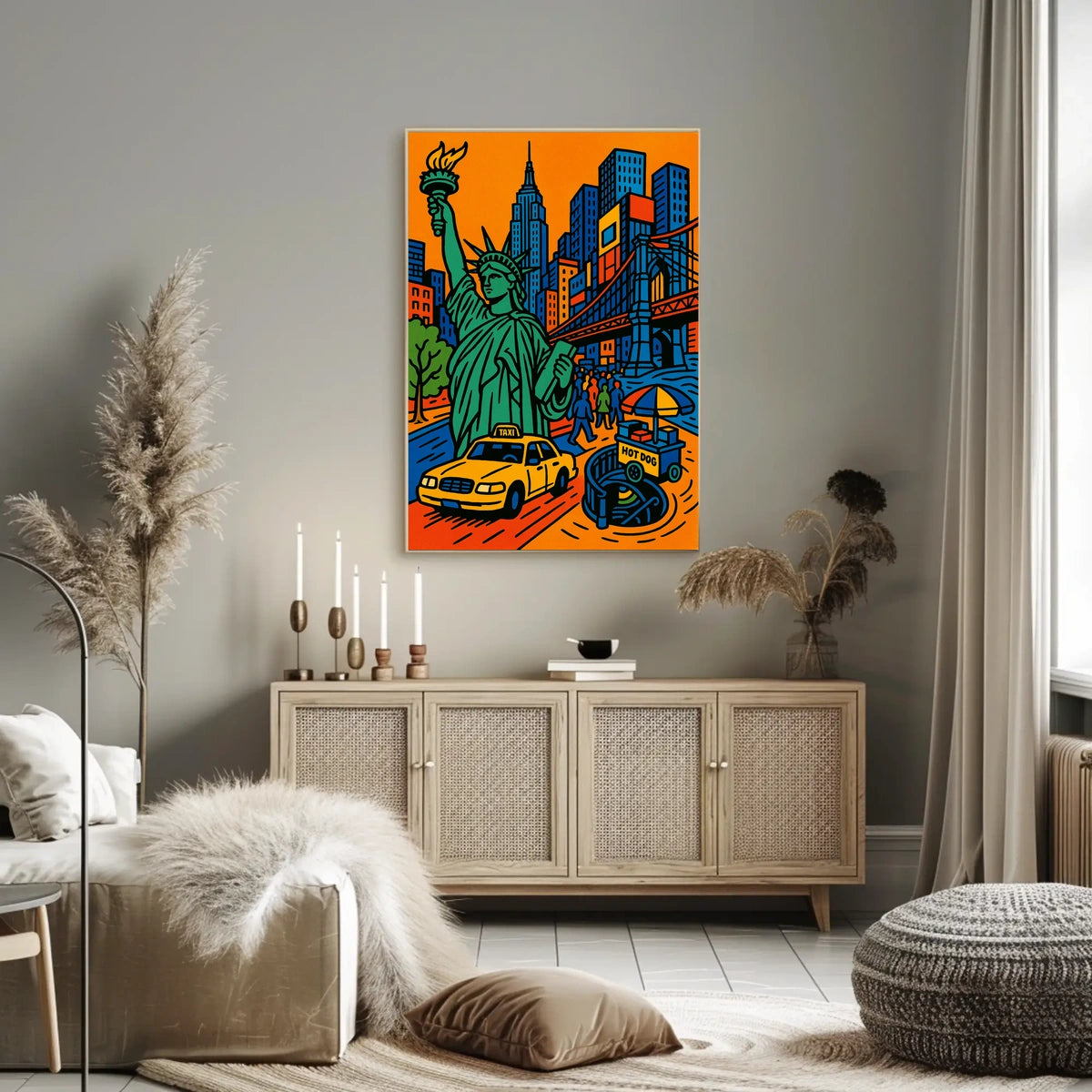 Iconic New York Poster