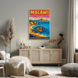 Vibrant Malawi Poster