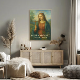 Saint Margaret Of Antioch Poster