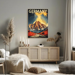 Majestic Mountains of Germany Poster