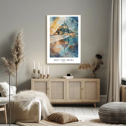 Mont Saint-Michel France Poster