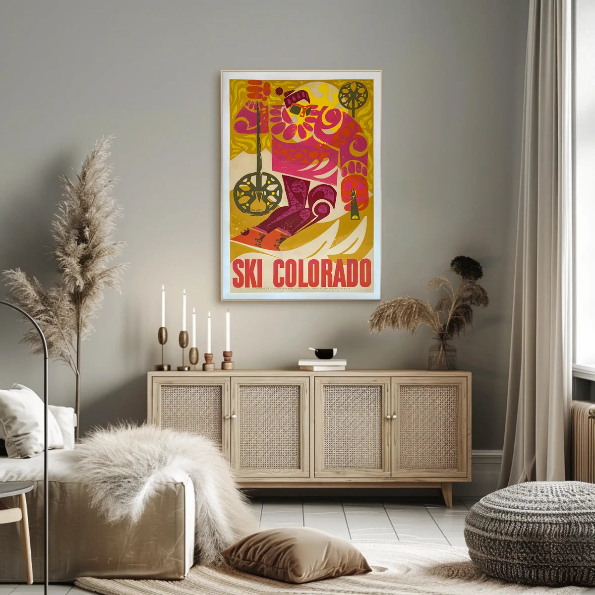 Ski Colorado Poster