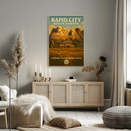 Gateway to the Black Hills Poster
