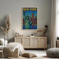 New York Skyline Poster