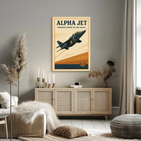 Alpha Jet Frances Pride in the Skies Poster