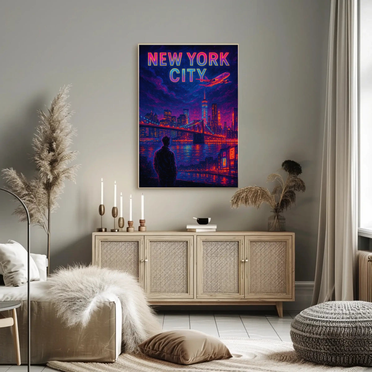 New York City Nights Poster