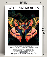 19th-Century William Morris Exhibition Arts and Crafts Poster