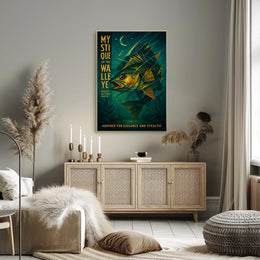 Mystique of the Walleye Poster