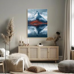 Alpine Majesty: Photorealistic National Park Poster PosterGoat