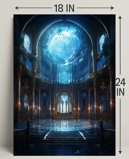 Enchanted Aquatic Hall Poster