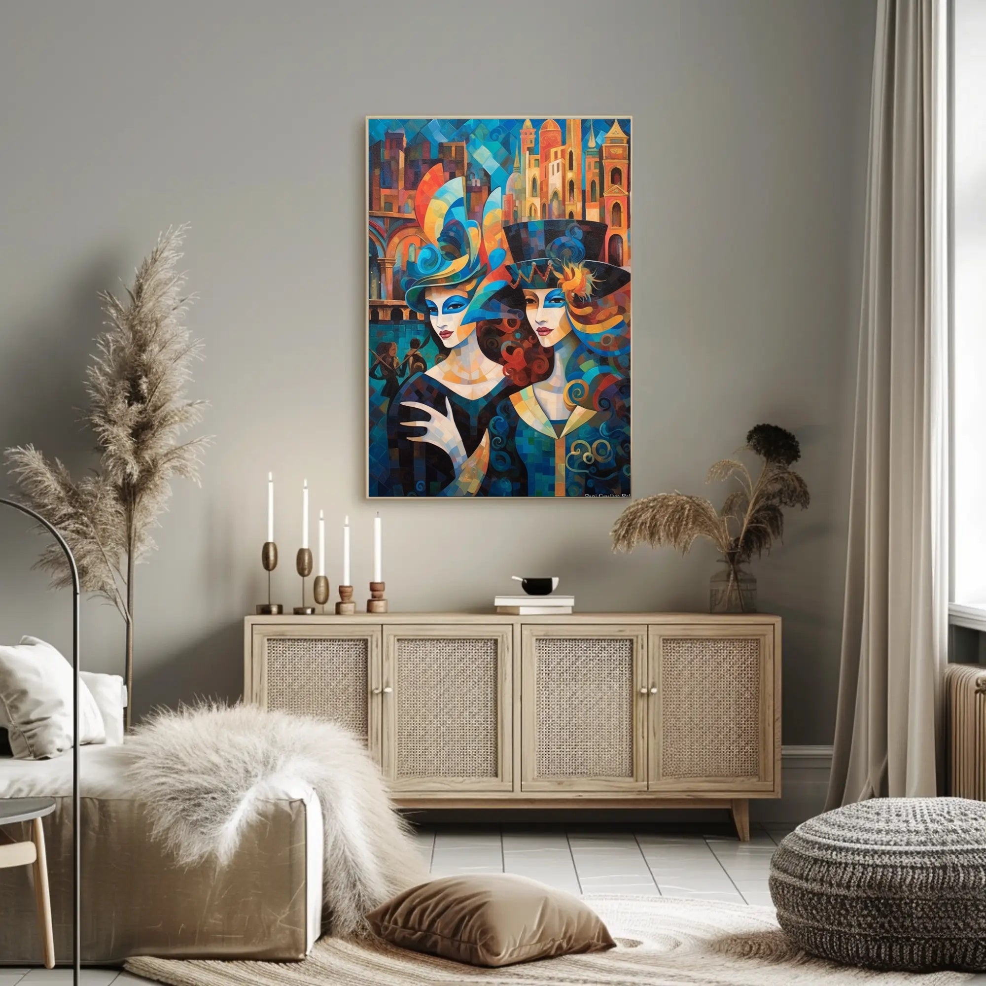 Venetian Masquerade Poster