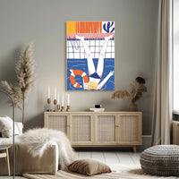 Summer Poolside Fun Poster