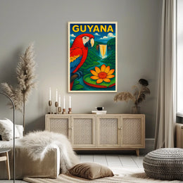 Guyana A Tropical Paradise Poster