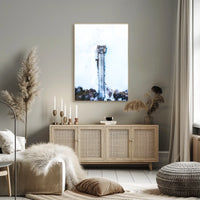 Majestic Mountain Waterfall Poster