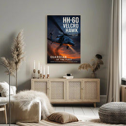 HH-60 Velcro Hawk Poster PosterGoat