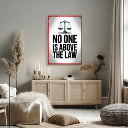Justice for All: Modern Political or Propaganda Poster