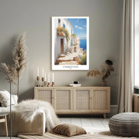 Formentera's Coastal Charm Poster PosterGoat